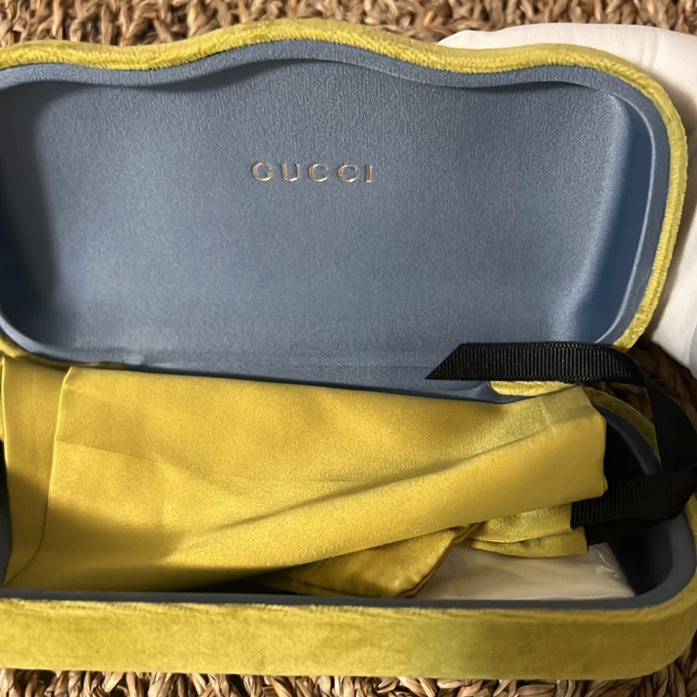 Genuine Gucci sunglasses case (case only)
